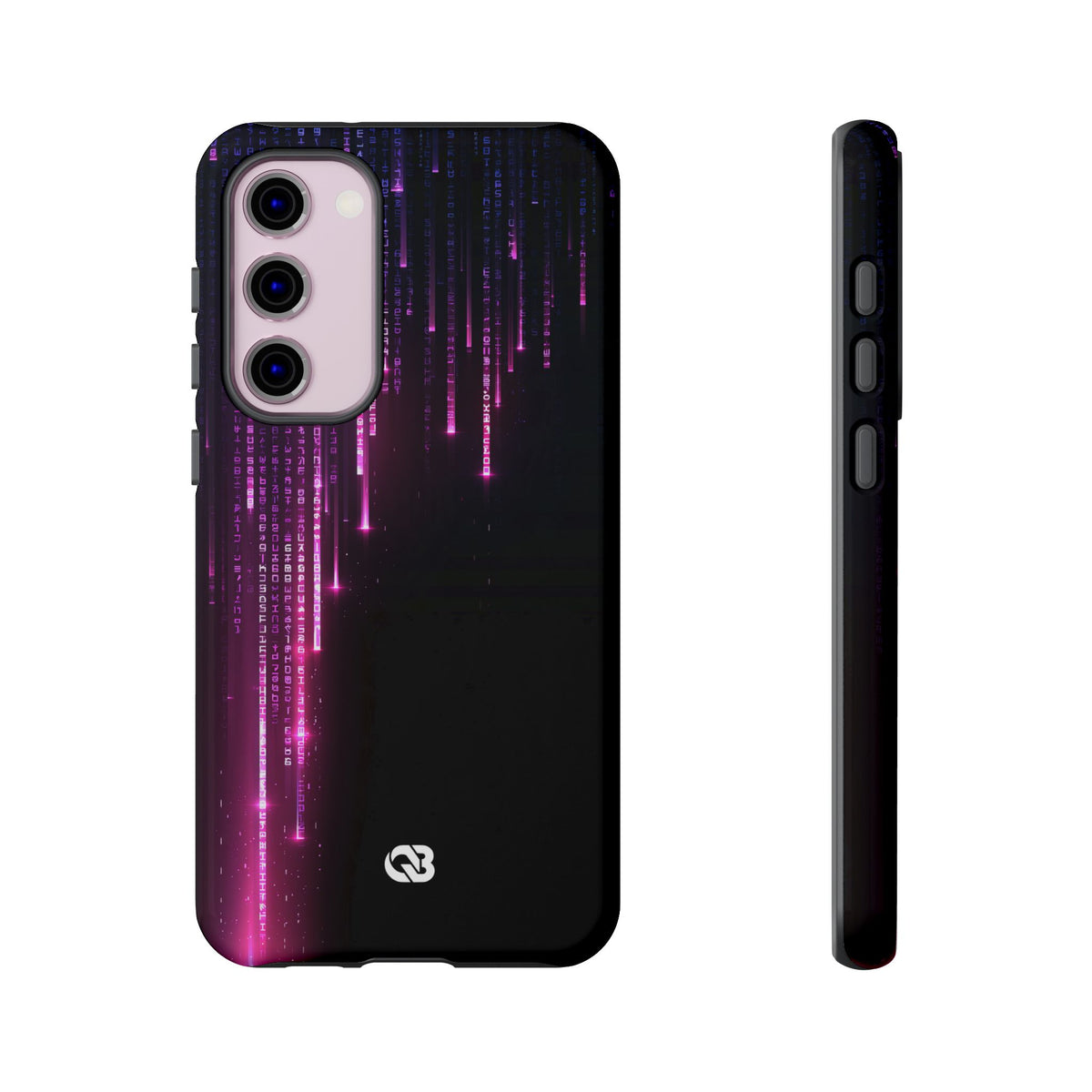 Binary Cascade · Tough Phone Case for Samsung · Black