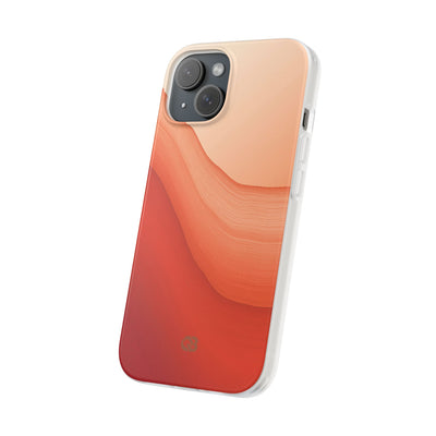 Terracotta Flow · Lite Phone Case for iPhone ·  Orange