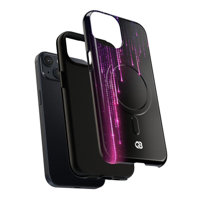 Binary Cascade · Tough 2.0 Magnetic Phone Case for iPhone · Black