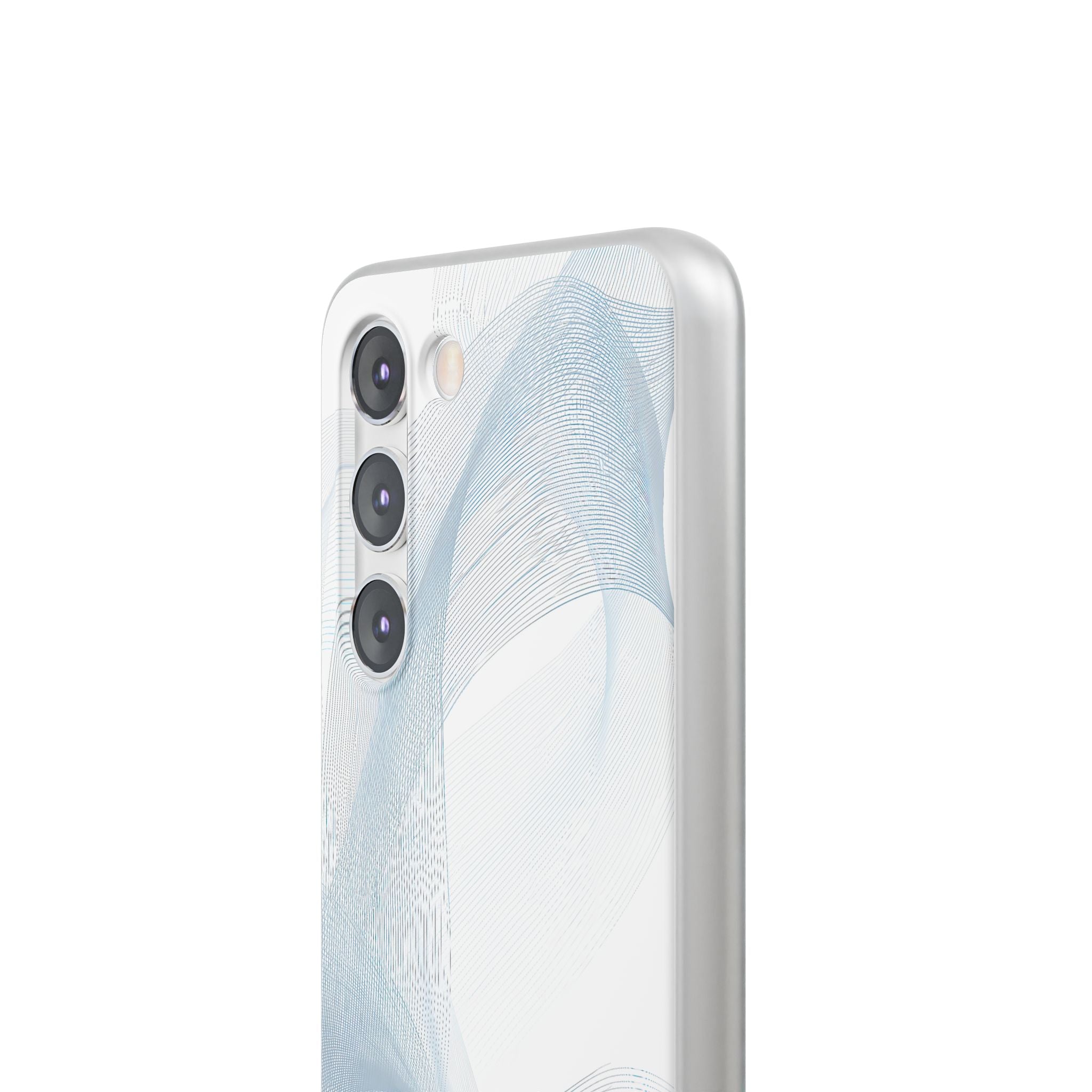 White Lite Phone Case for Samsung - Arctic Line Current