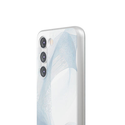 White Lite Phone Case for Samsung - Arctic Line Current