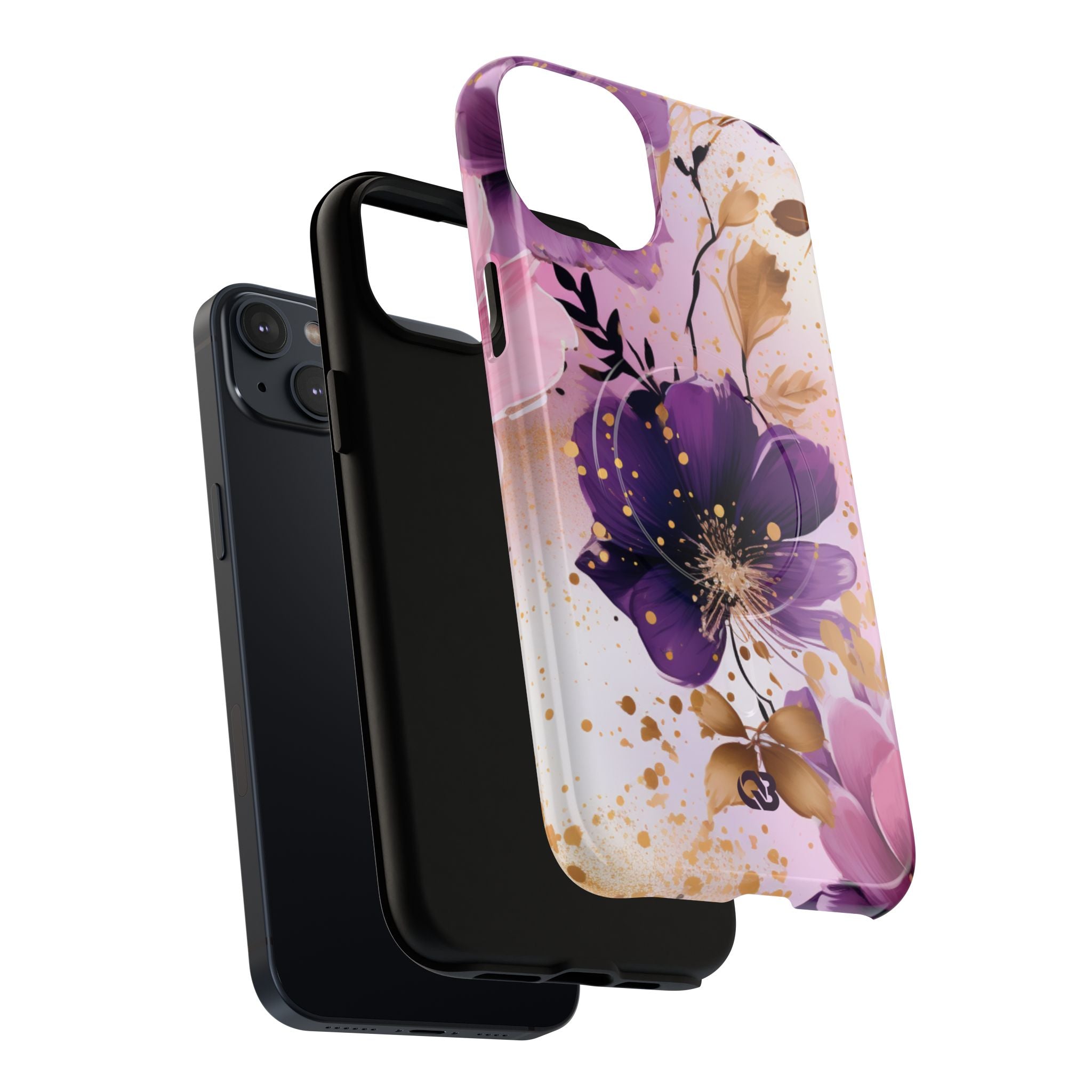 Gilded Violet Bloom · Tough+ Phone Case for iPhone · Magsafe