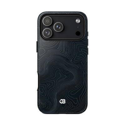 Obsidian Elevation · Tough Phone Case for iPhone · Black