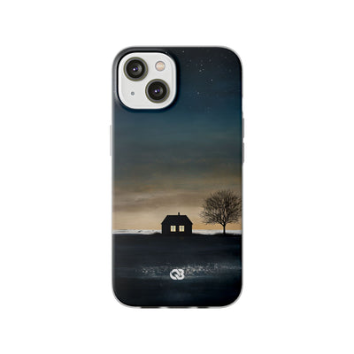 Midnight Cabin Glow · Soft Phone Case for iPhone