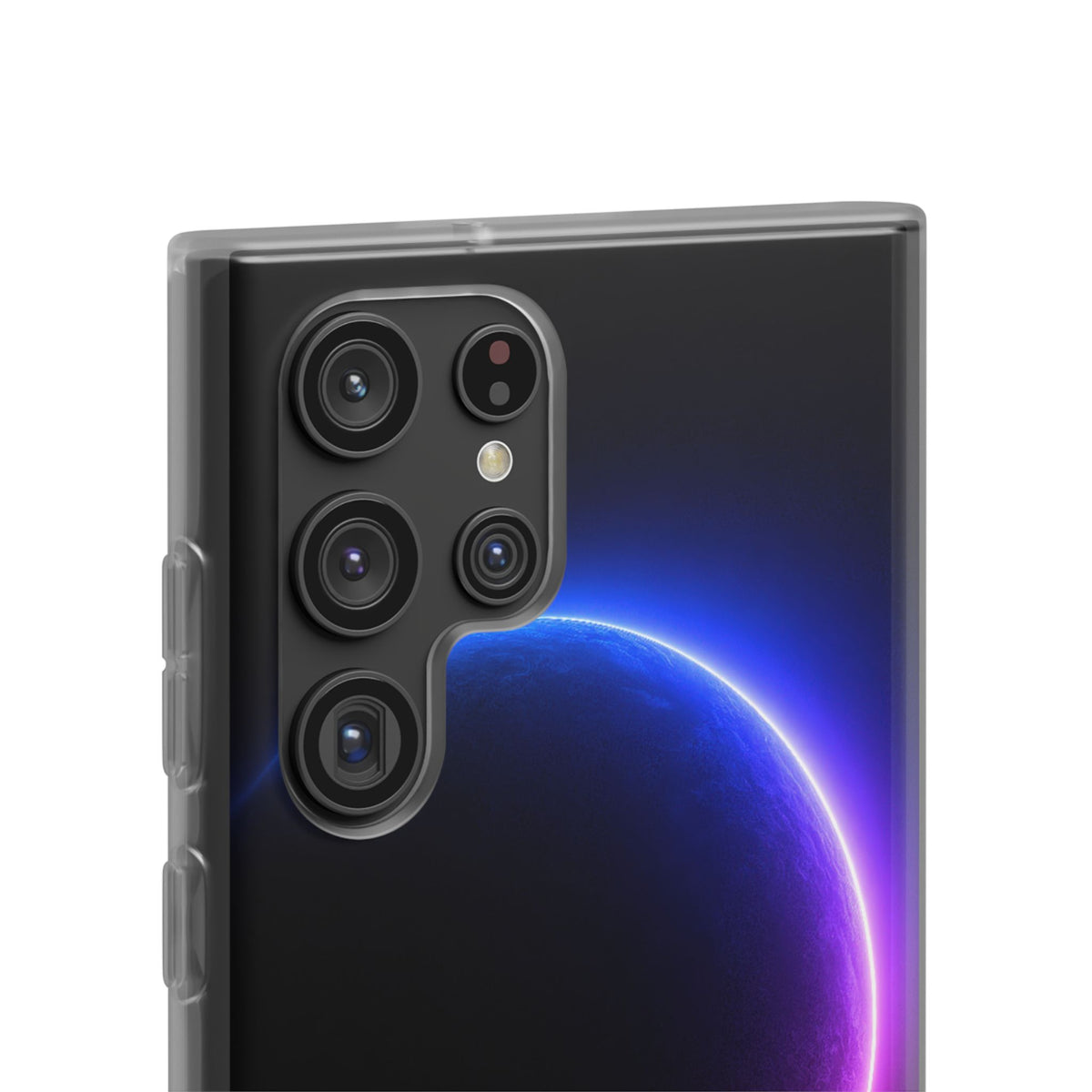 Luminous Eclipse · Lite Phone Case for Samsung · Black