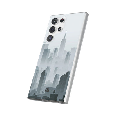 Grey Lite Phone Case for Samsung - Steel Mist Skyline