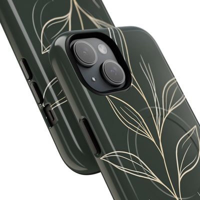 Green Tough 2.0 Magsafe Phone Case for iPhone - Deep Moss Willow