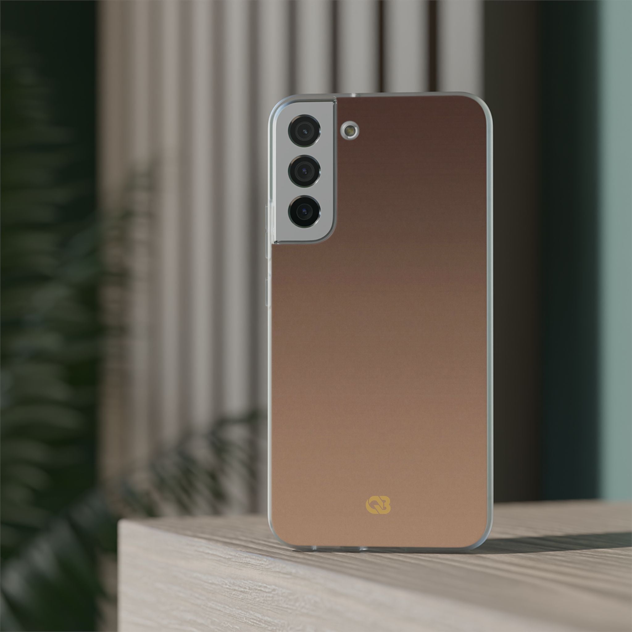 Brown Lite Phone Case for Samsung - Smoked Caramel Fade