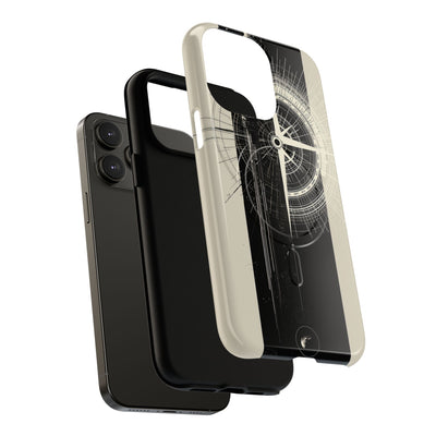 Orbital Meridian · Tough 2.0 Magnetic Phone Case for iPhone · Beige