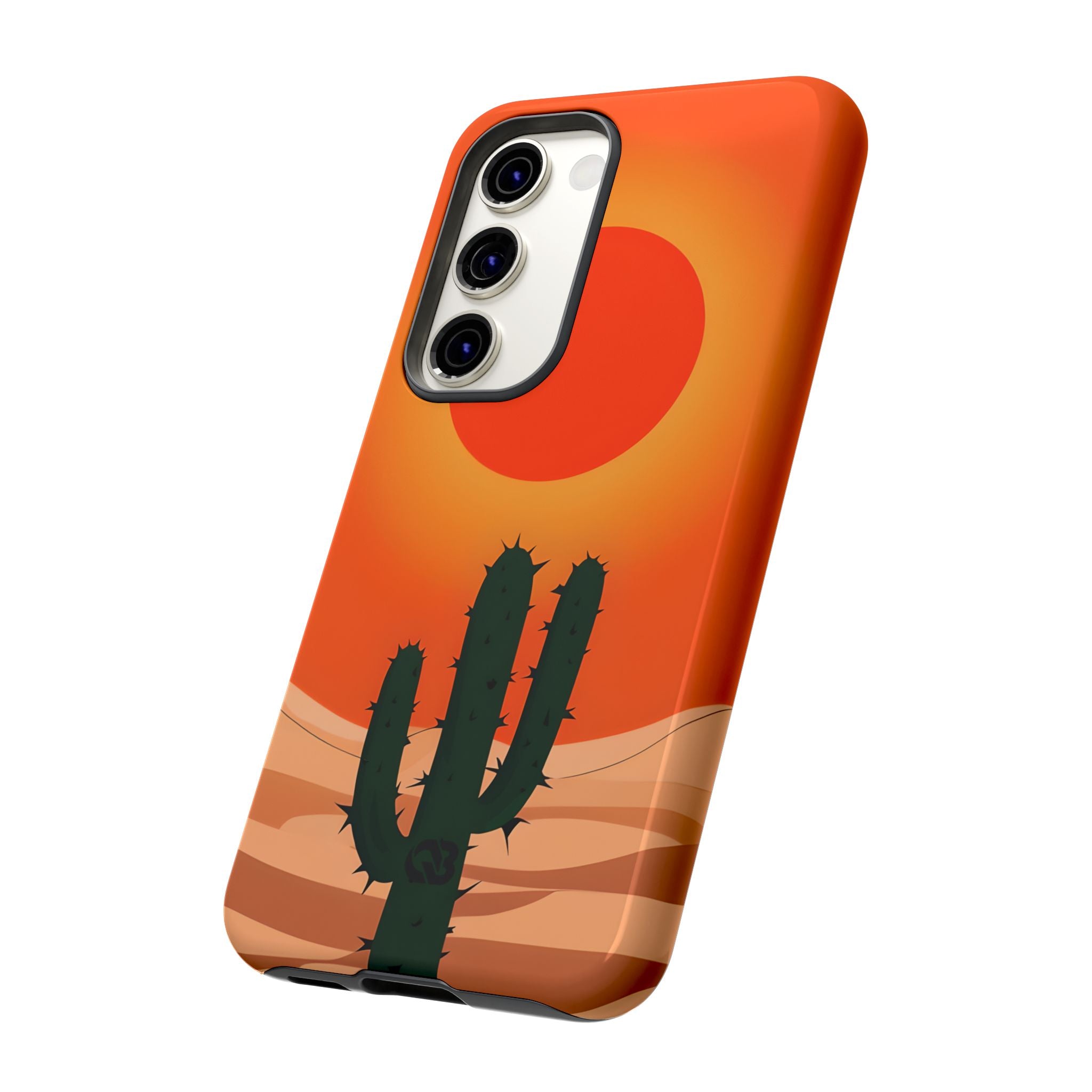 Scorched Saguaro Sunset · Tough Phone Case for Samsung
