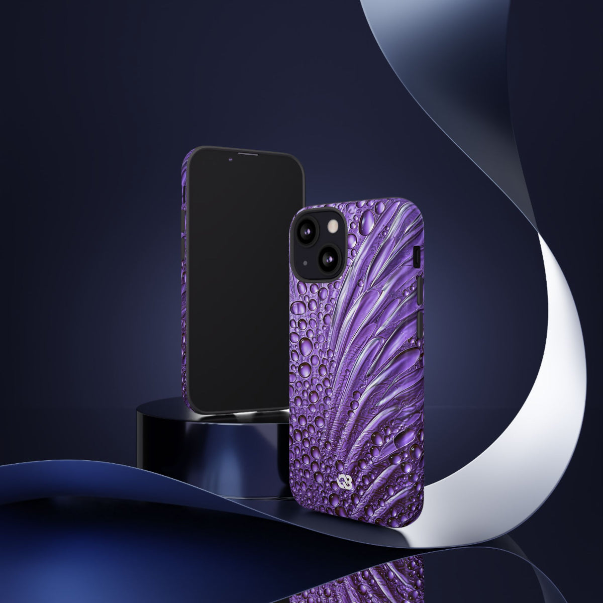 Violet Liquid Gel · Tough Phone Case for iPhone · Purple