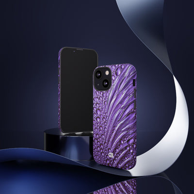 Violet Liquid Gel · Tough Phone Case for iPhone · Purple