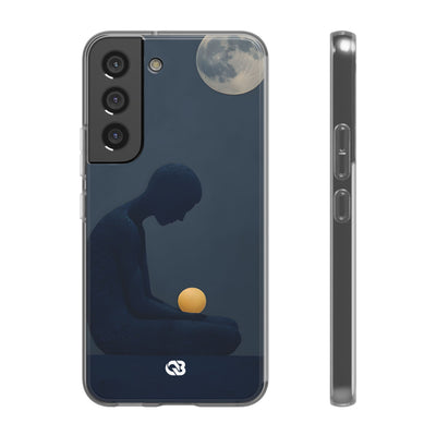 Obsidian Lunar Orb · Soft Handyhülle für Samsung