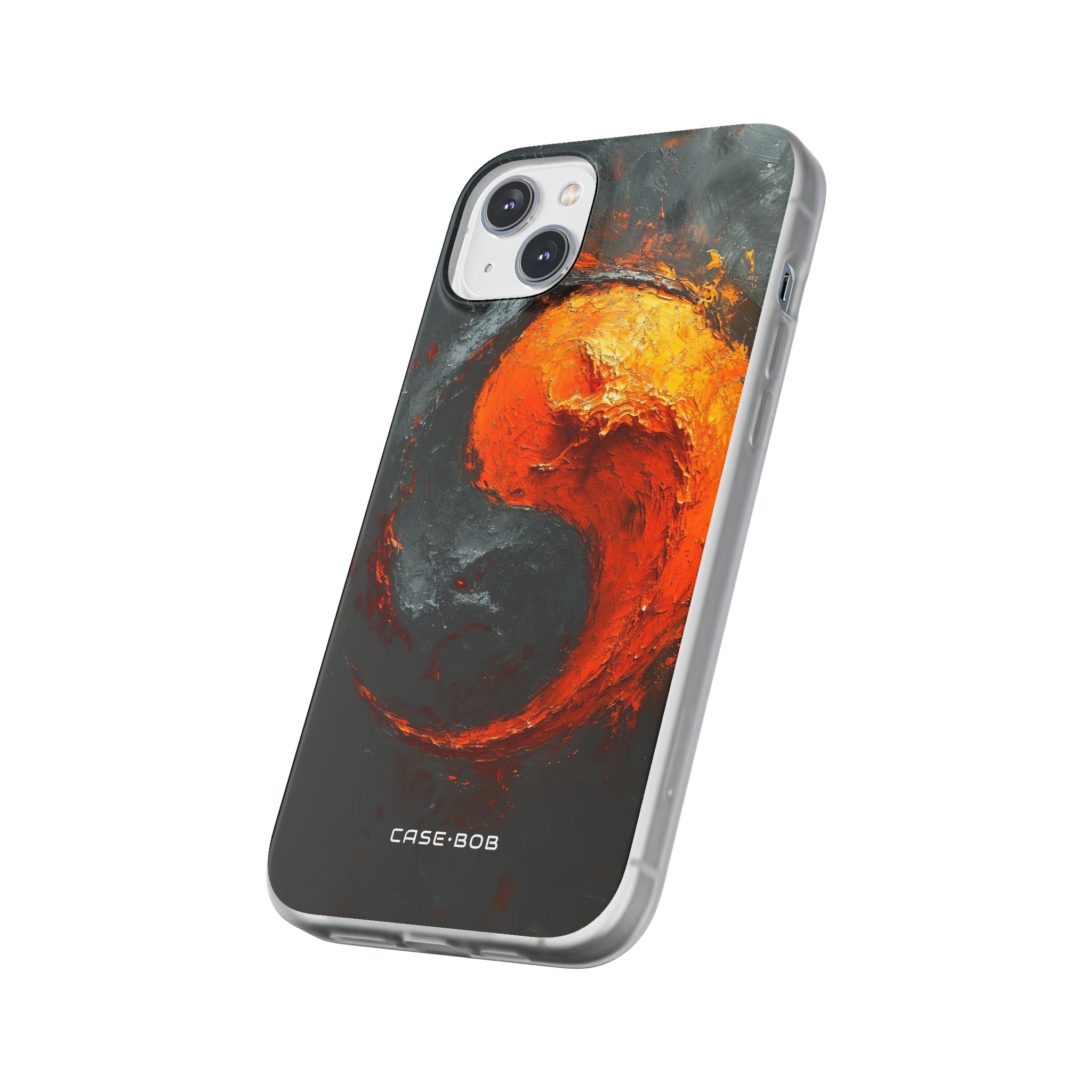 Molten Yin-Yang iPhone 14 Plus Case - Soft