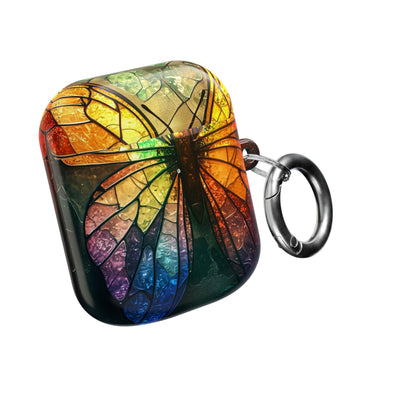 Stained Glass Butterfly - AirPods Cover