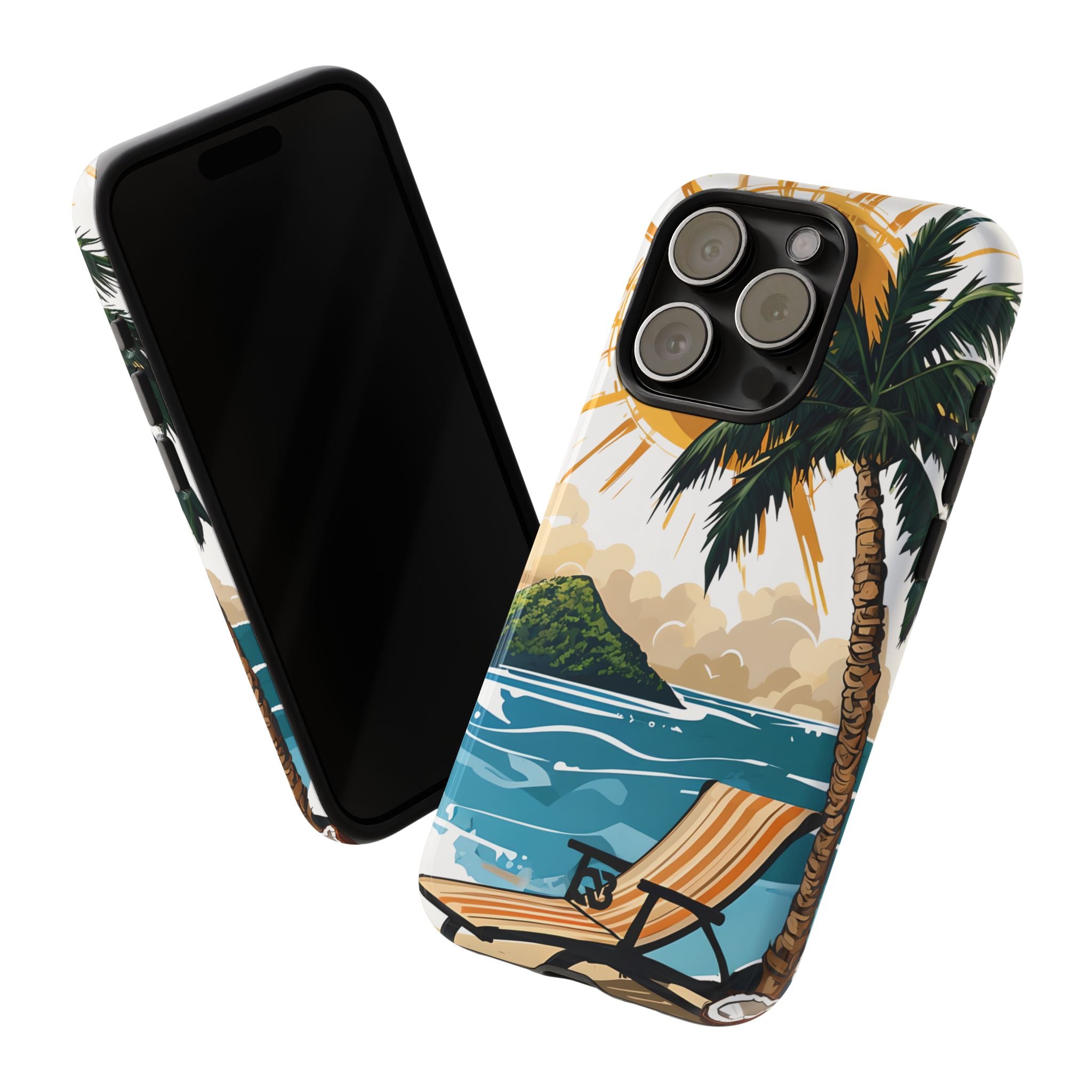 Radiant Coast Solitude · Tough Handyhülle für iPhone