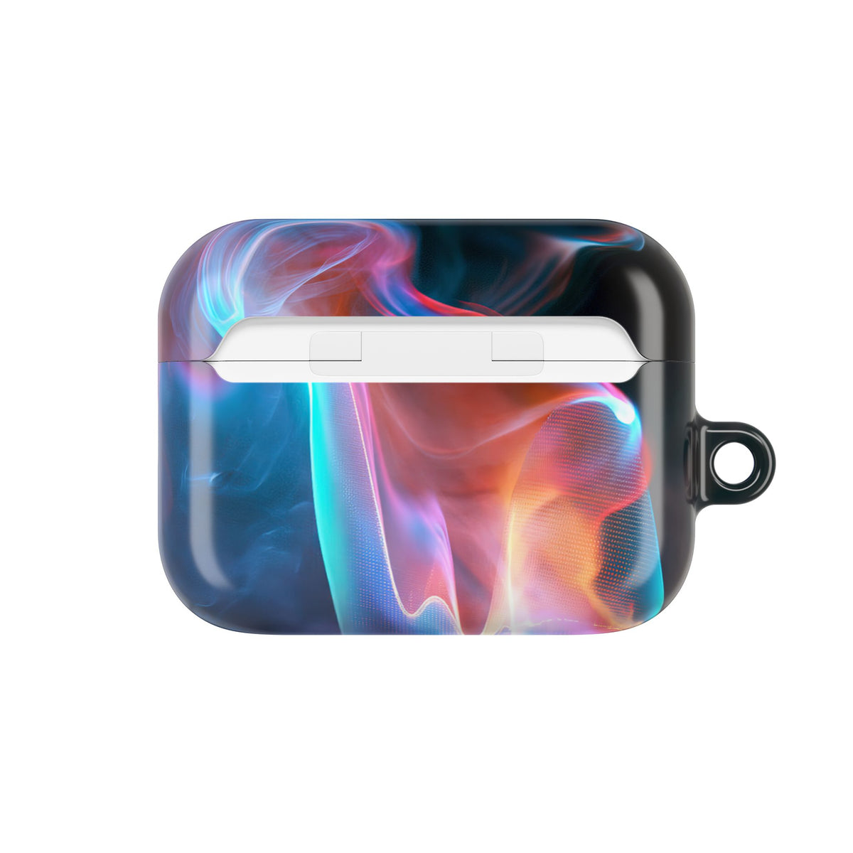 Neon Waveform · Hard Case for AirPods & AirPods Pro · Black