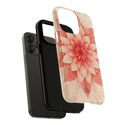 Coral Layered Bloom · Tough+ Handyhülle für iPhone · Magsafe