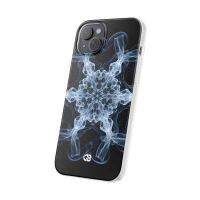 Blue Lite Phone Case for iPhone - Glacial Smoke Crown