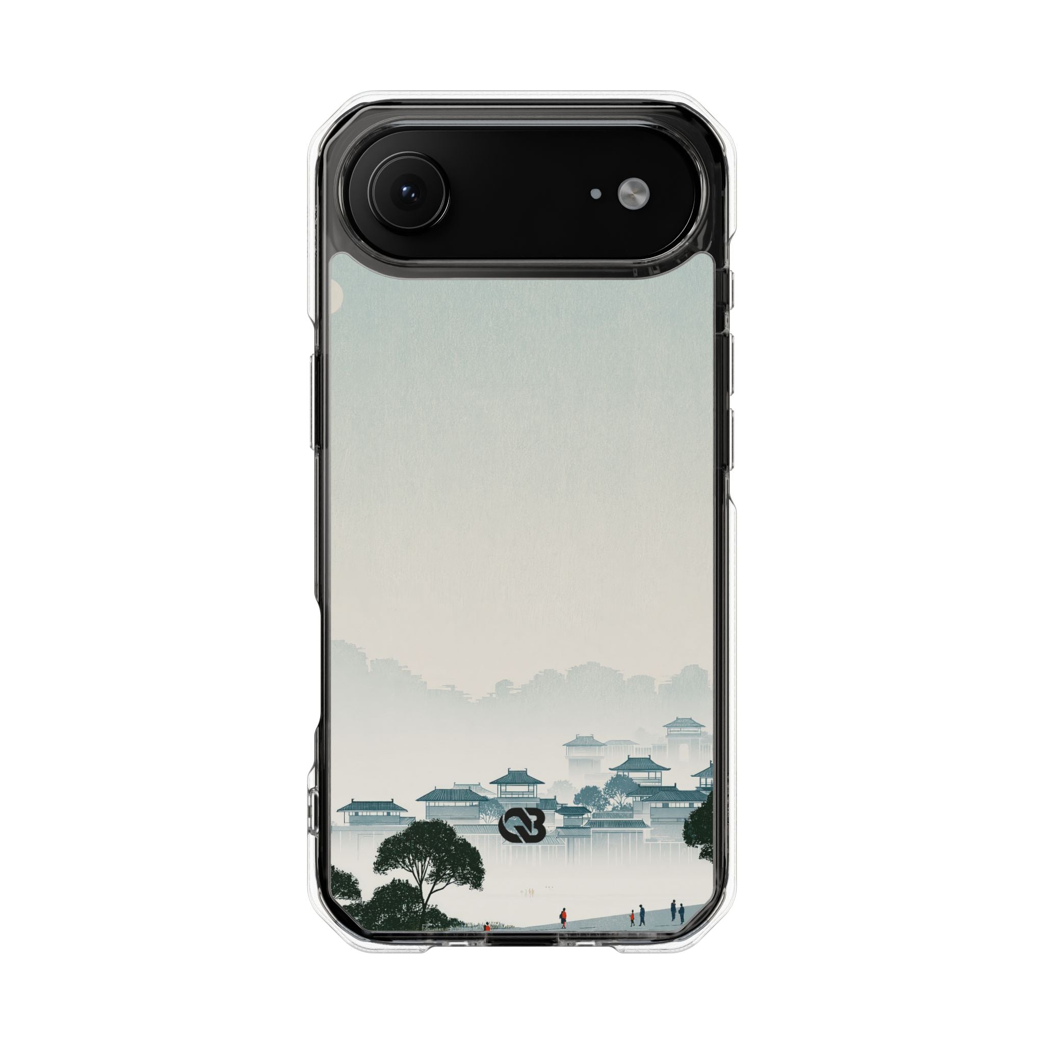 Blue Impact MagSafe Phone Case for iPhone - Mist Valley Pagoda