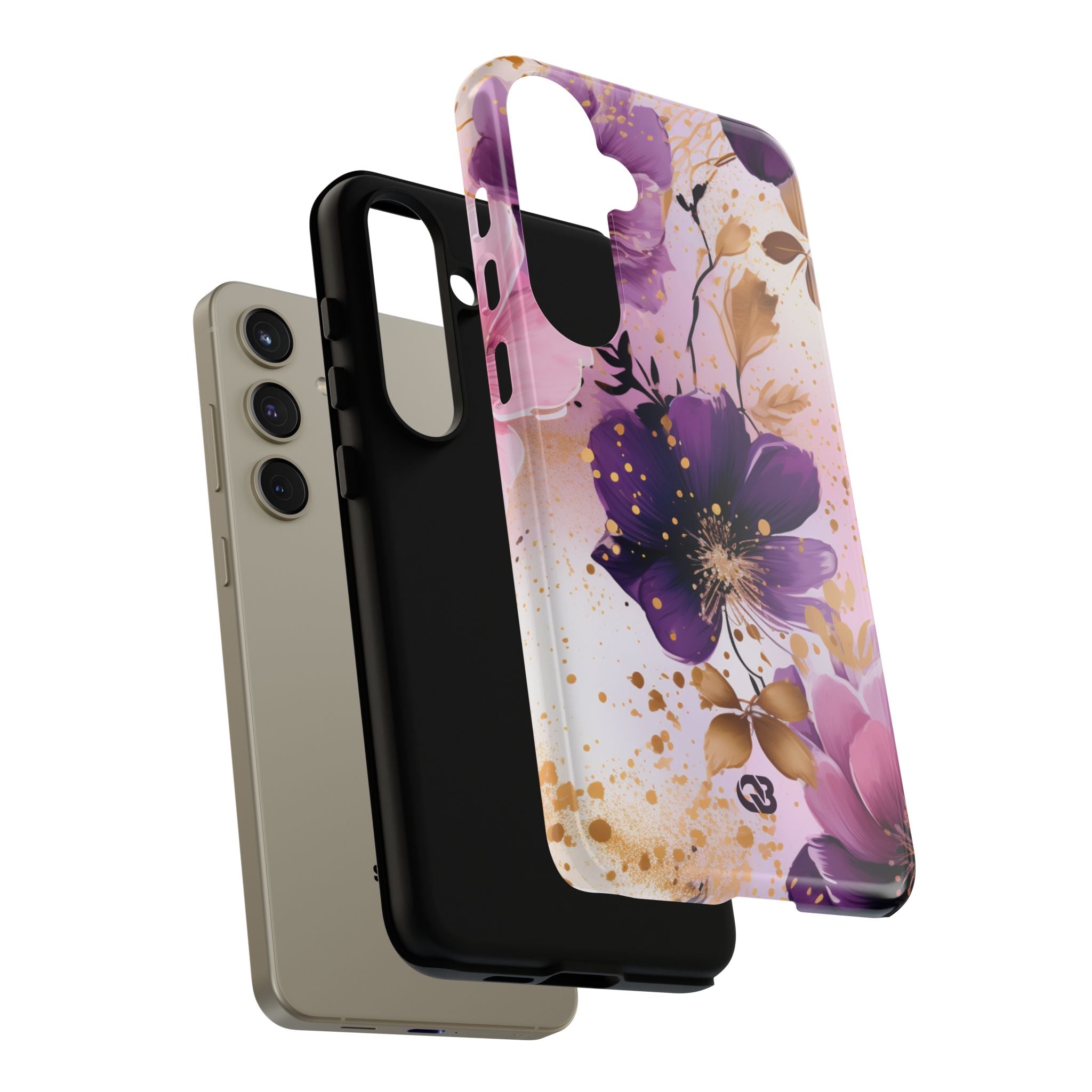 Gilded Violet Bloom · Tough Phone Case for Samsung