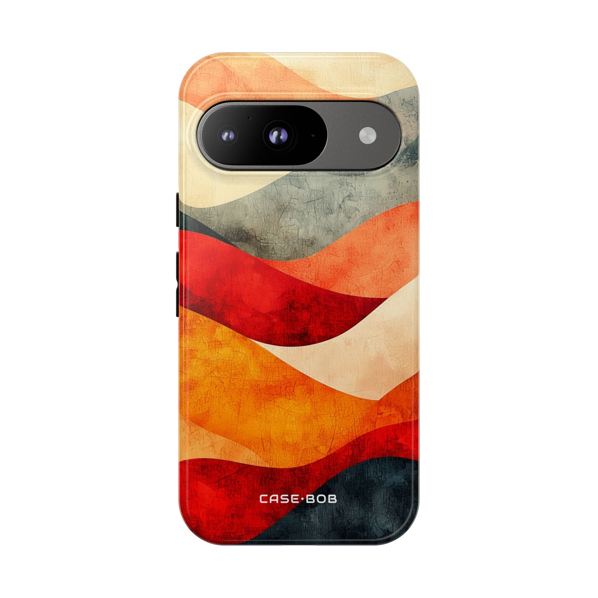 Zerbrochene Welle Sonnenuntergang Google Pixel 9 Case - Tough