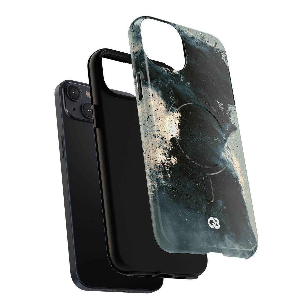 Ashen Dissolution · Tough 2.0 Magnetic Phone Case for iPhone · Black