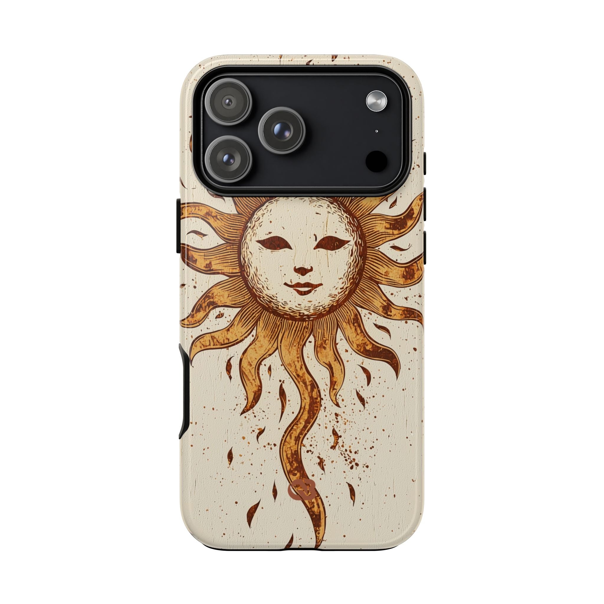 Rustic Solar Mask · Tough Phone Case for iPhone