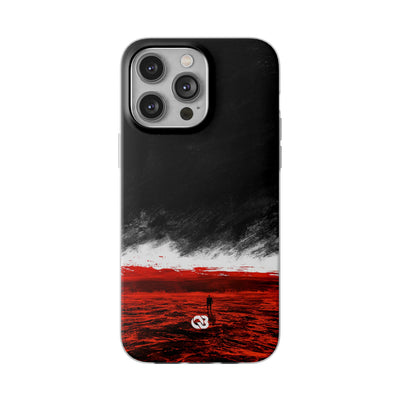 Crimson Void · Lite Phone Case for iPhone ·  Black