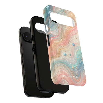 Irisierende Wirbel Google Pixel 9 Case - Tough