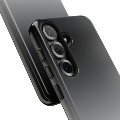 Noir Ombre Fade · Tough Phone Case for Samsung · Black