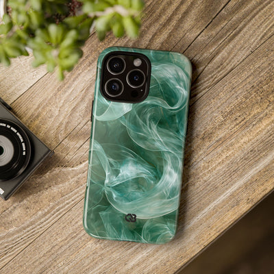 Translucent Aqua Flow · Tough Phone Case for iPhone · Teal