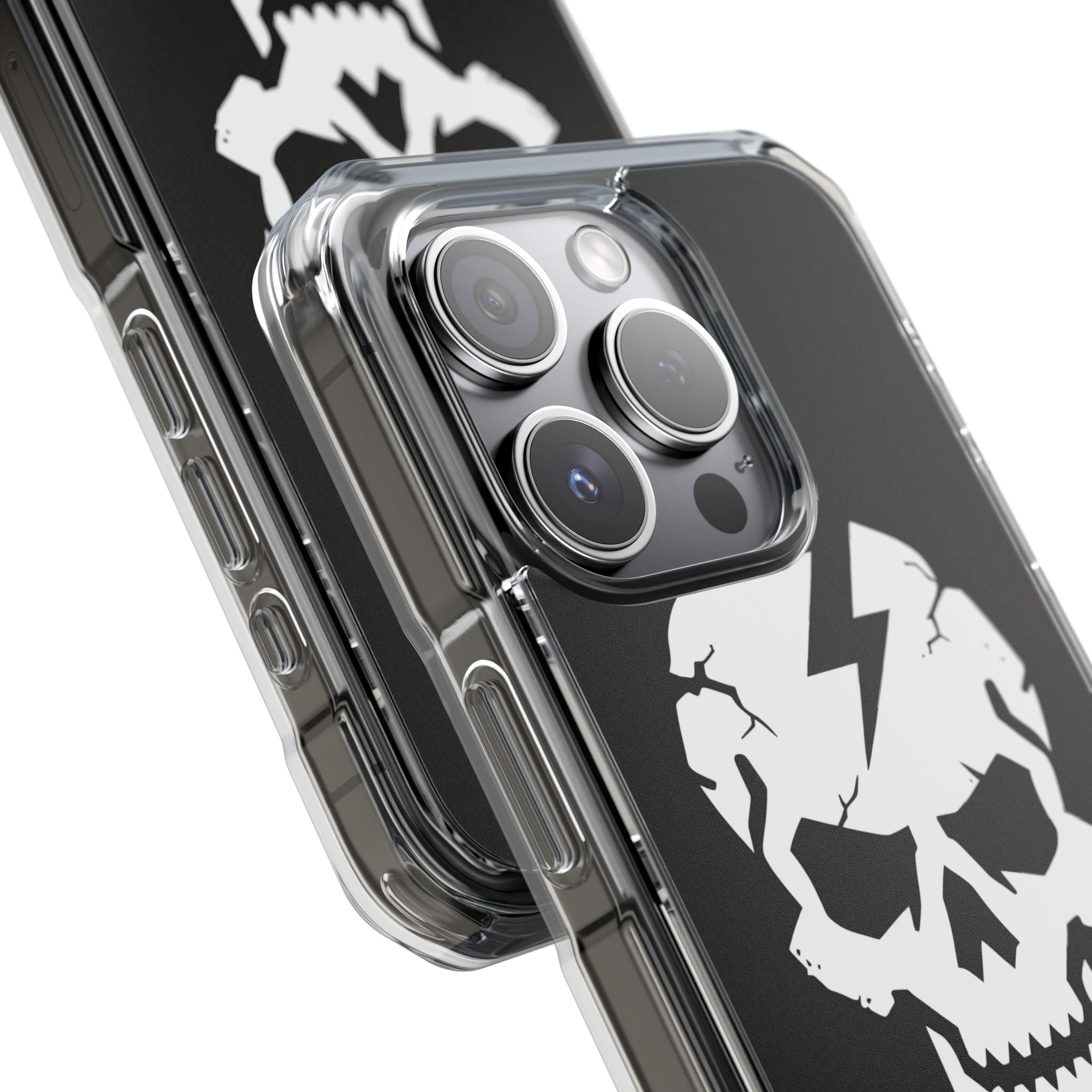 Shattered Bolt Skull · Impact Phone Case for iPhone · Magsafe
