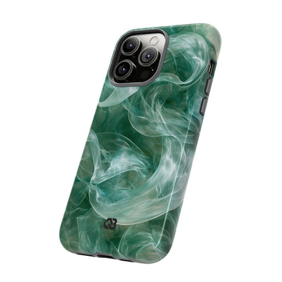 Translucent Aqua Flow · Tough Phone Case for iPhone · Teal