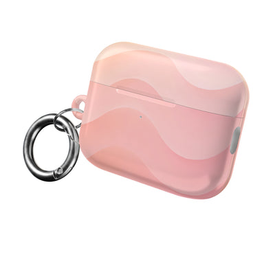 Blush Horizon Waves · Hard Case for AirPods & AirPods Pro · Pink