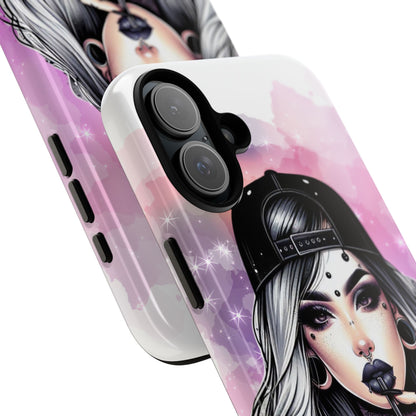 Silver Siren iPhone 16 Plus Case - Tough