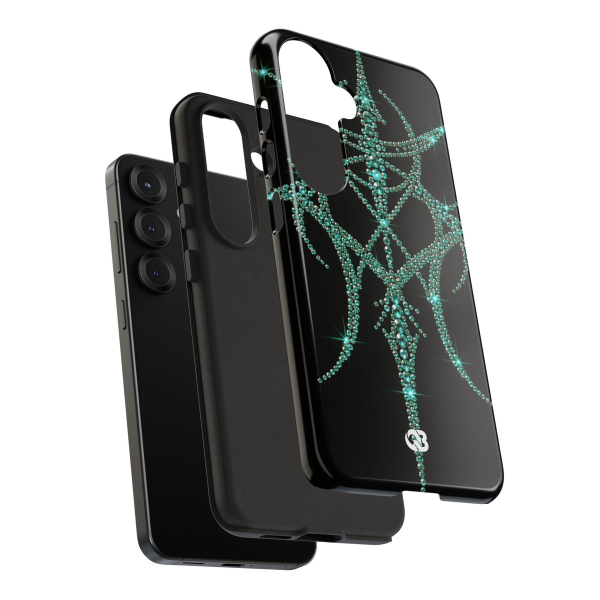 Teal Cyber Sigil · Tough Phone Case for Samsung · Teal