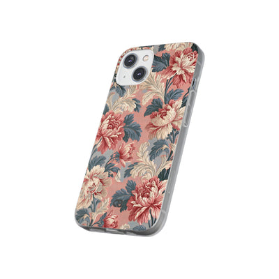 Blush Peony Jacquard · Lite Phone Case for iPhone ·  Pink