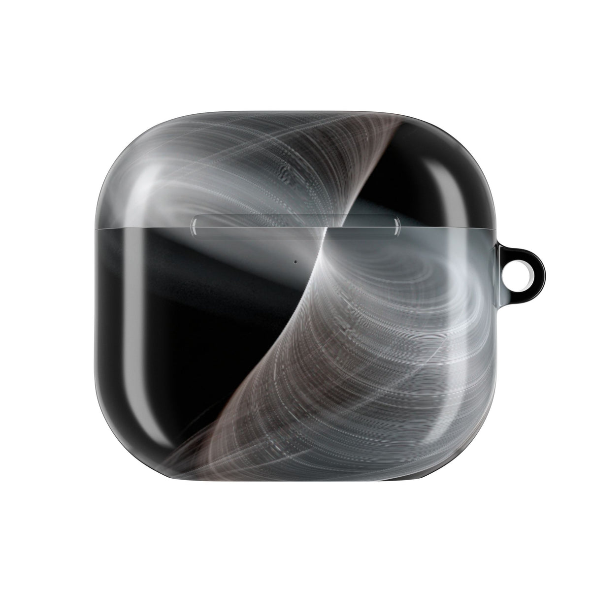 Luminous Vortex · Hard Case for AirPods & AirPods Pro · Black