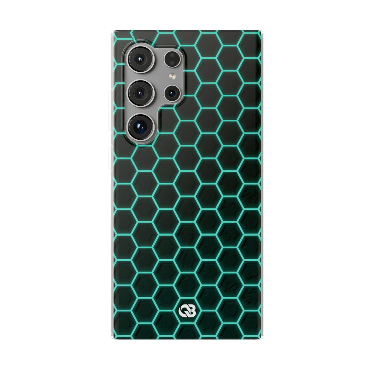 Neon Hex Spectrum · Lite Phone Case for Samsung · Teal