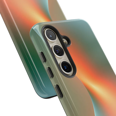 Radiant Contour · Tough Phone Case for Samsung · Orange