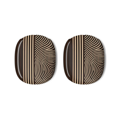 Timber Ring Contour · Hard Case for AirPods Max · Brown
