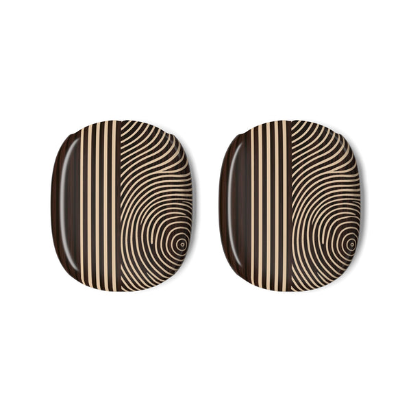 Timber Ring Contour · Hard Case for AirPods Max · Brown