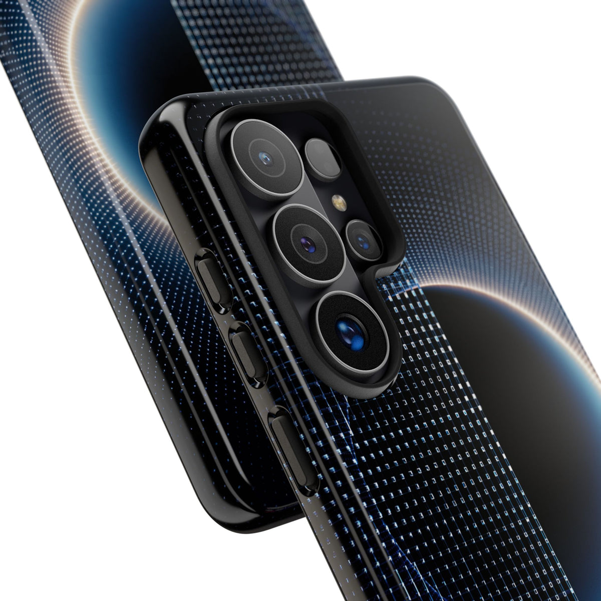 Luminous Meridian · Tough Phone Case for Samsung · Black
