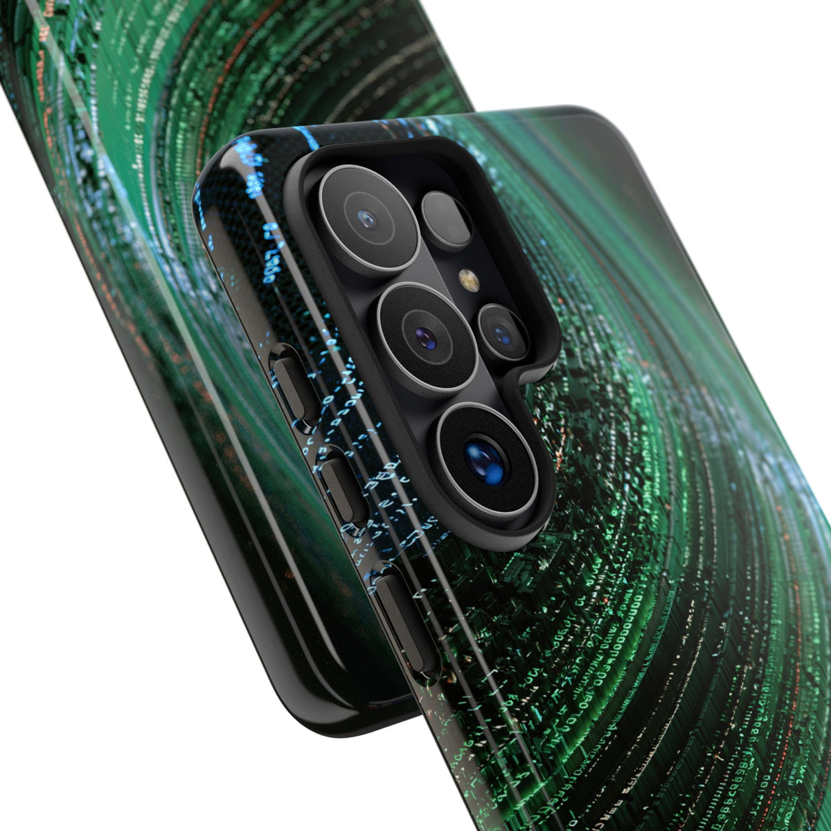 Orbital Data Stream · Tough Phone Case for Samsung · Green