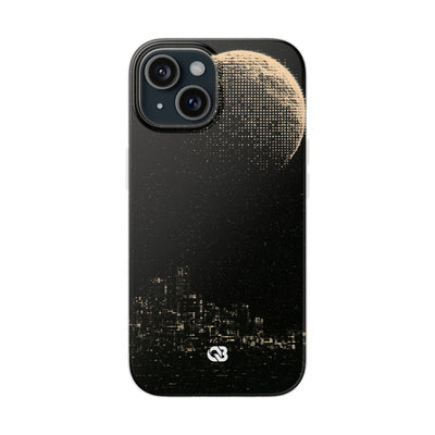 Lunar Metropolis Nocturne · Lite Phone Case for iPhone ·  Black