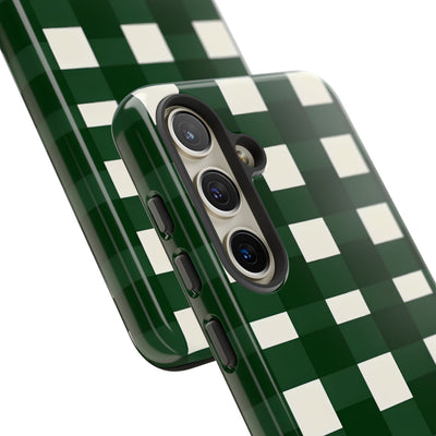 Hunter Green Plaid · Tough Phone Case for Samsung