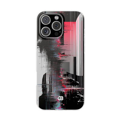 Black Lite Phone Case for iPhone - Crimson Data Leak
