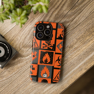 Urban Hazard · Tough Phone Case for iPhone · Orange