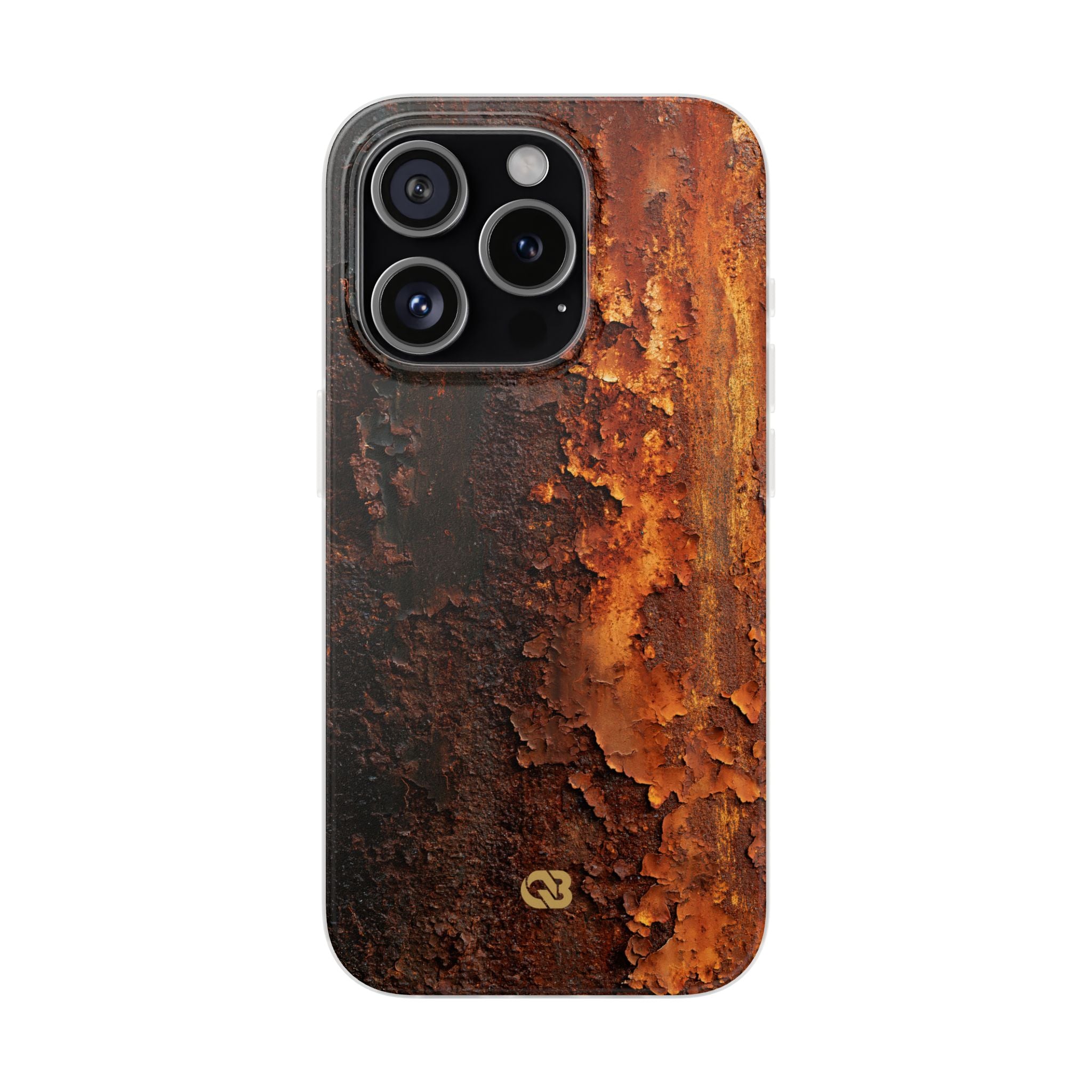 Orange Lite Phone Case for iPhone - Oxidized Iron Crust